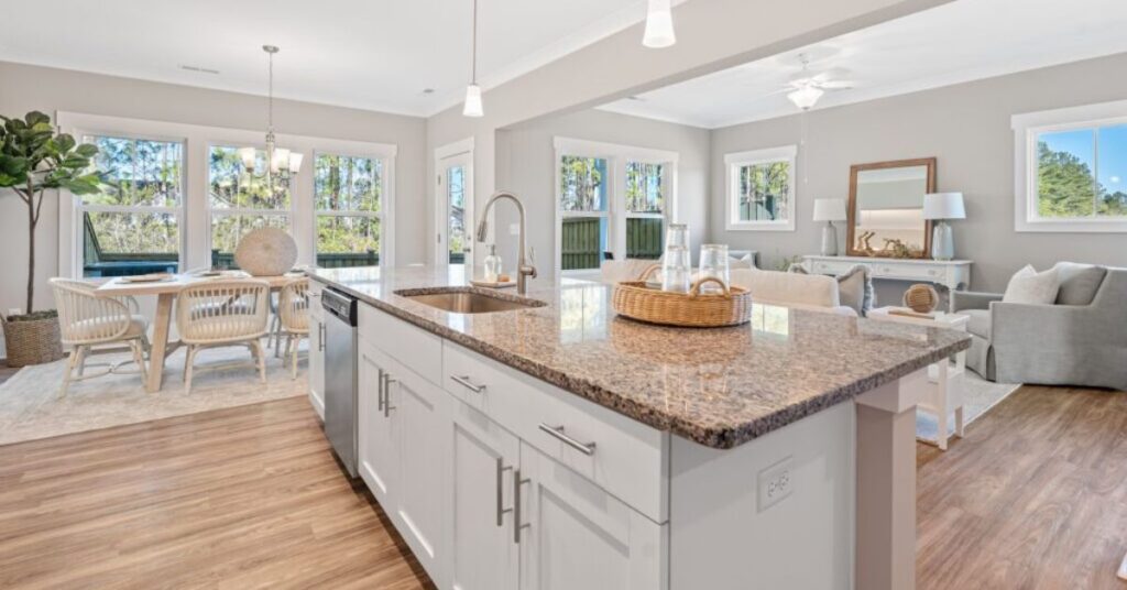 Retirement living on the southern coast of north carolina in a luxury low maintenance townhome.